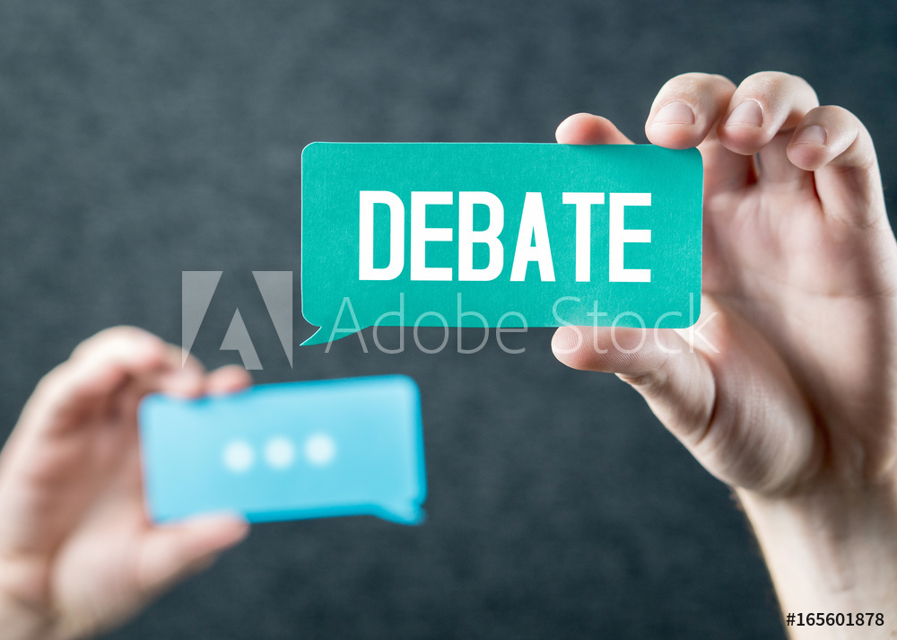 AdobeStock_165601878_Preview Debates